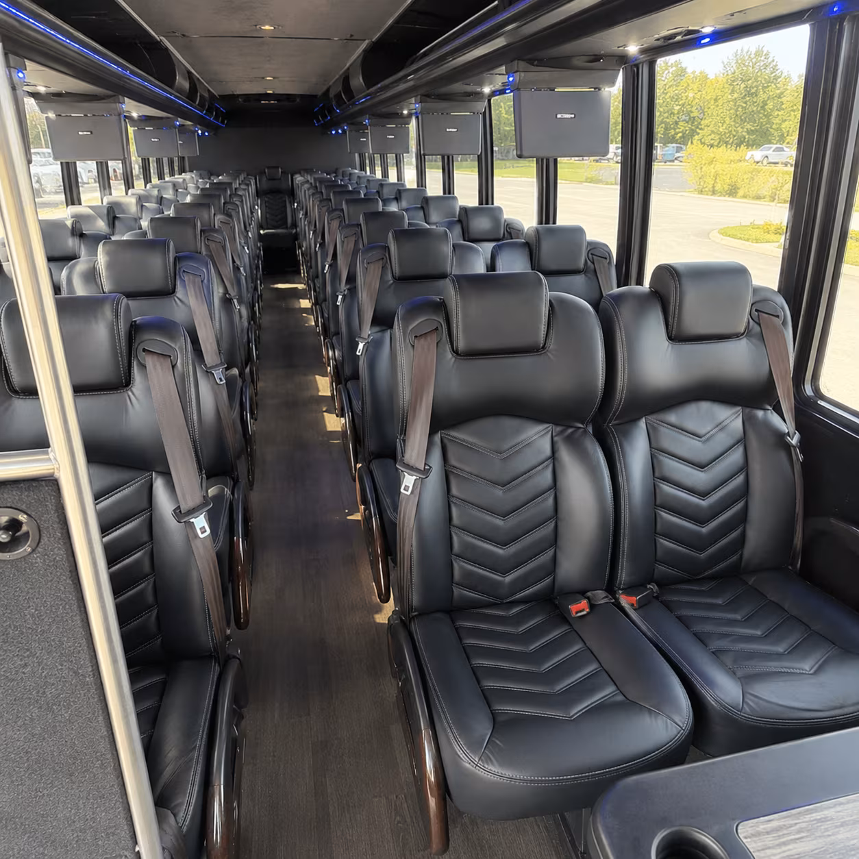 Renton Airport Shuttle & Transportation party bus exterior