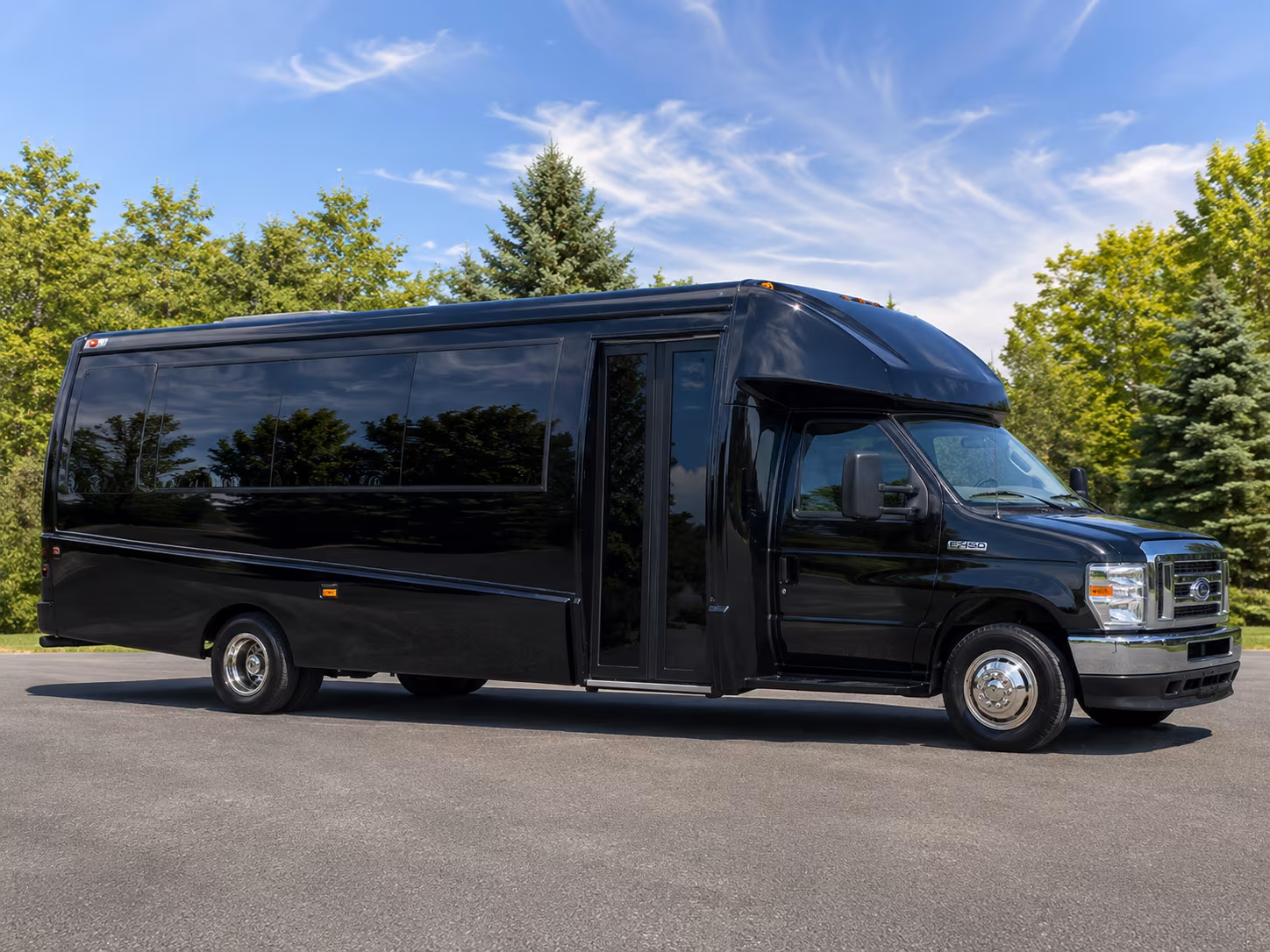Renton Airport Shuttle & Transportation party bus exterior