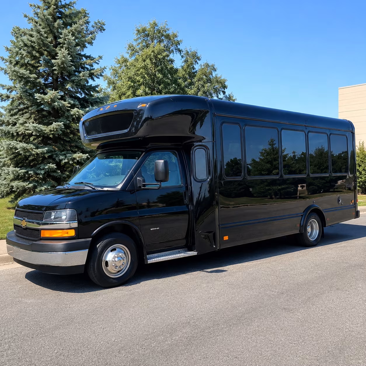 Renton Birthday, Sweet 16, & Quinceañera Transportation party bus interior