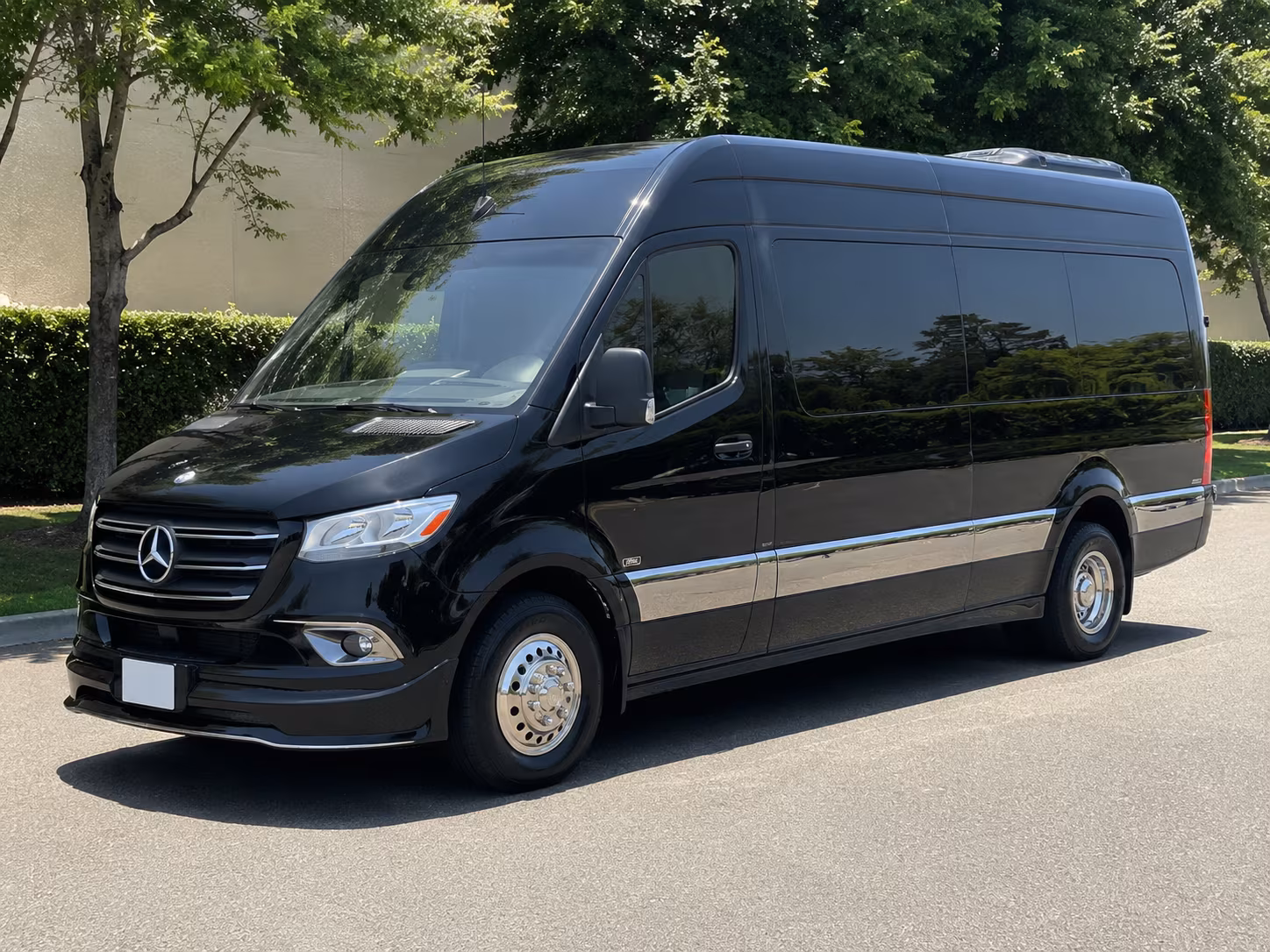 Renton Corporate Transportation party bus exterior