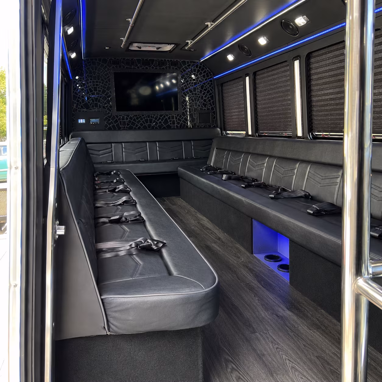 Renton Prom & Homecoming Transportation onboard seating