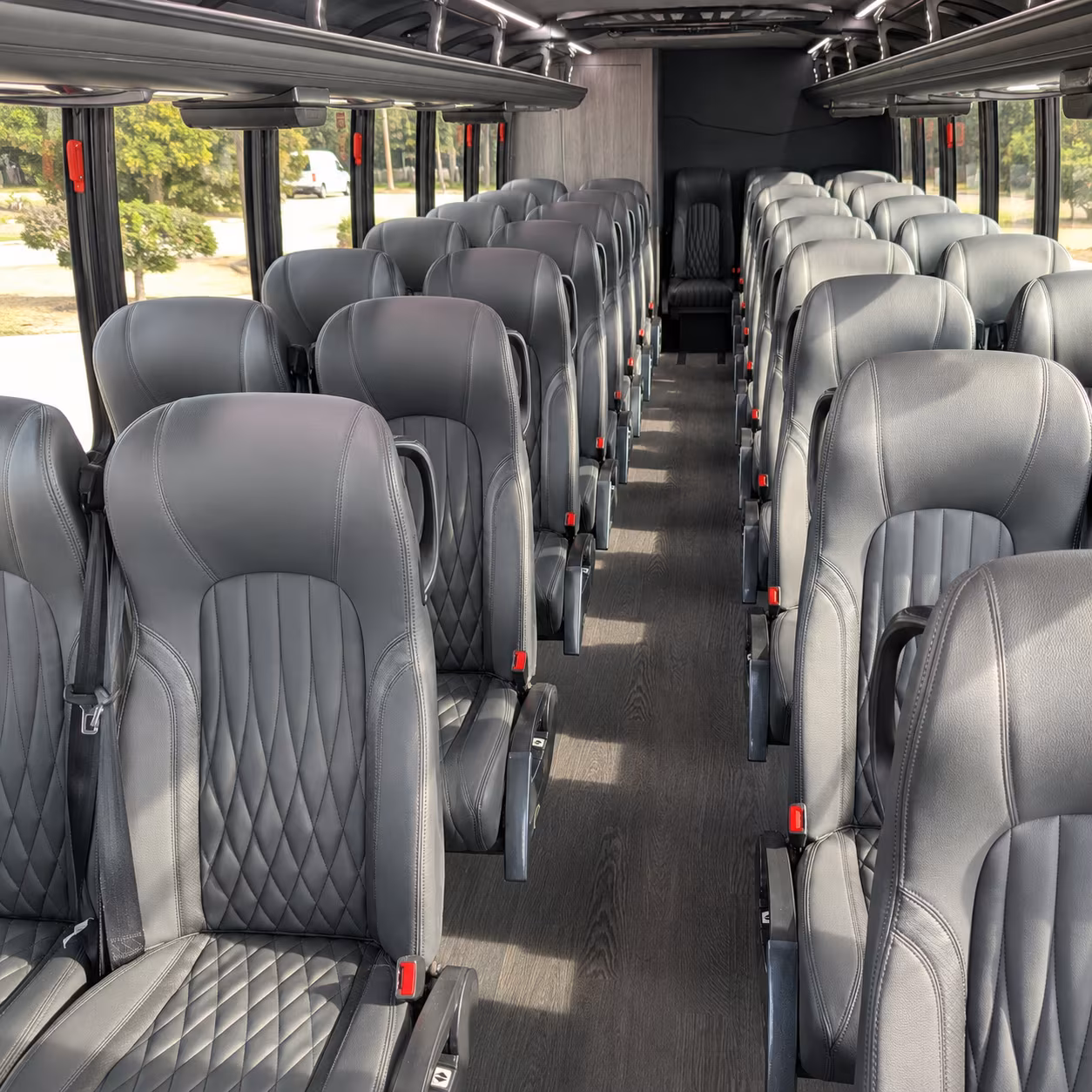 Renton School Event Transportation party bus exterior