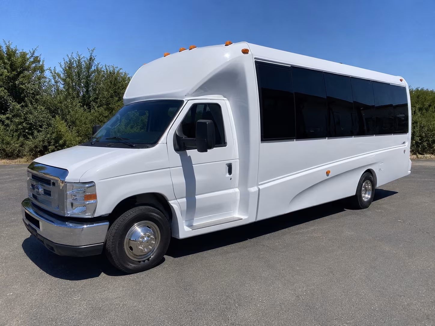 Renton Sporting Event Transportation party bus exterior