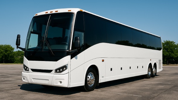 Exterior of Charter Bus Company Renton's 40 Passenger Charter Bus in Renton