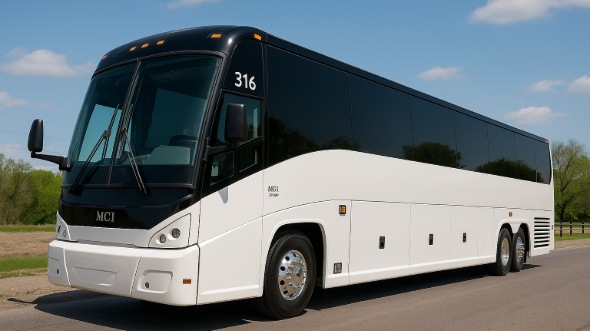 renton concert transportation charter bus rental